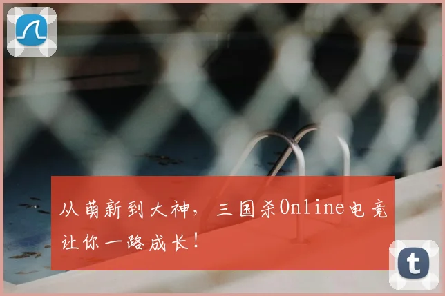 从萌新到大神，三国杀Online电竞让你一路成长！